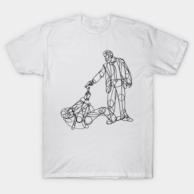 Gunmen dogs T-Shirt by RageInkAge